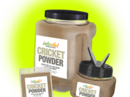 Quantities of cricket powder