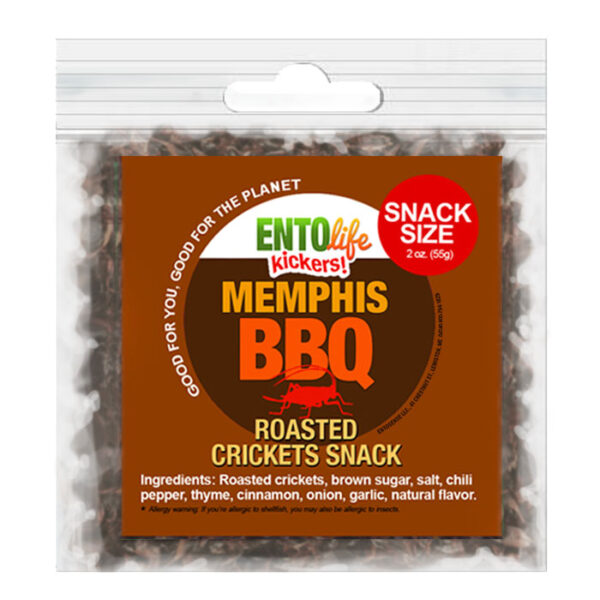 BBQ Flavored Edible Crickets