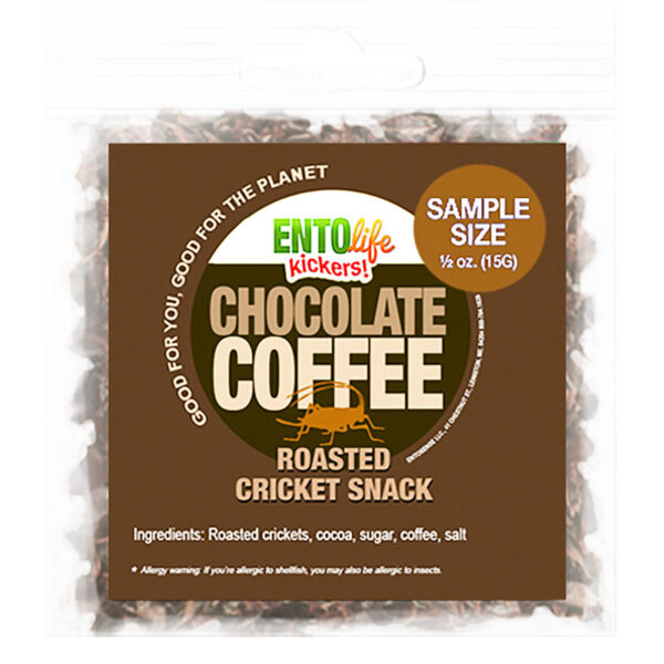 Chocolate Coffee Flavored Edible Crickets