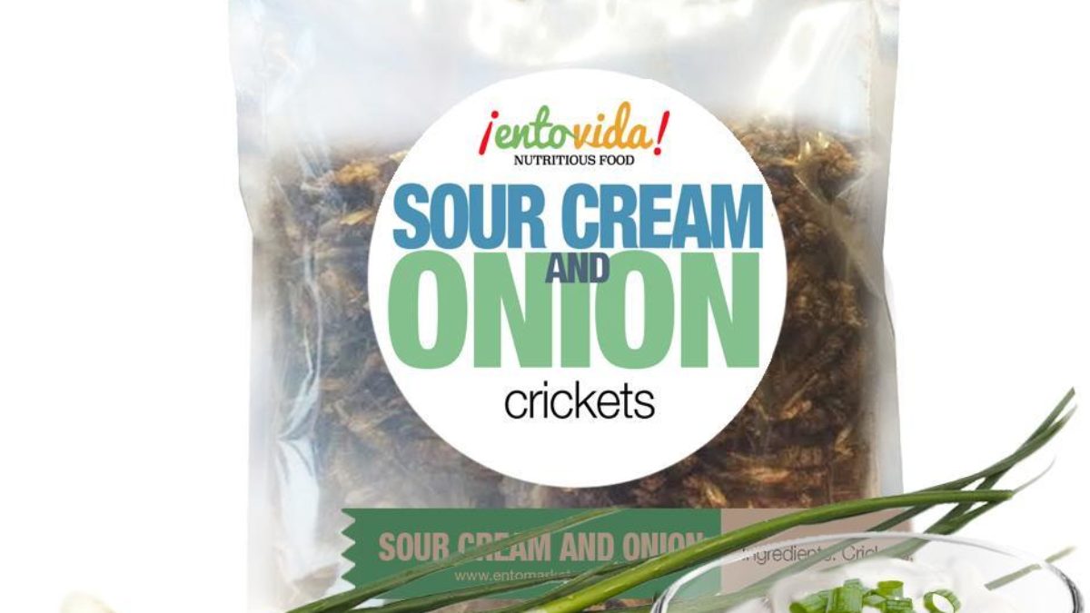 Sour Cream & Onion Crickets EntoMarket Edible Insects