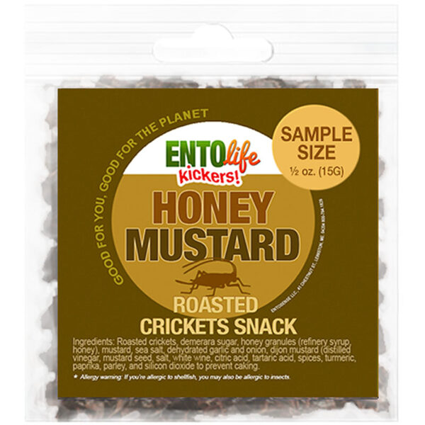 Honey Mustard Flavored Edible Crickets