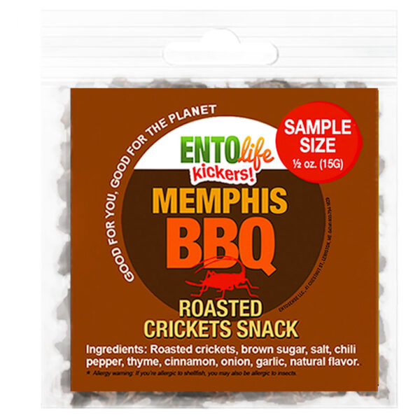 BBQ Flavored Edible Crickets
