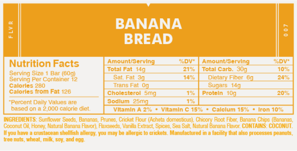 Banana Bread Protein Bar