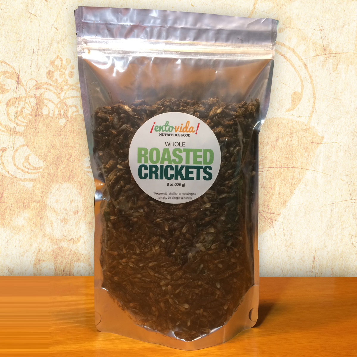 WHOLE ROASTED CRICKETS ENTOMARKET EDIBLE INSECTS