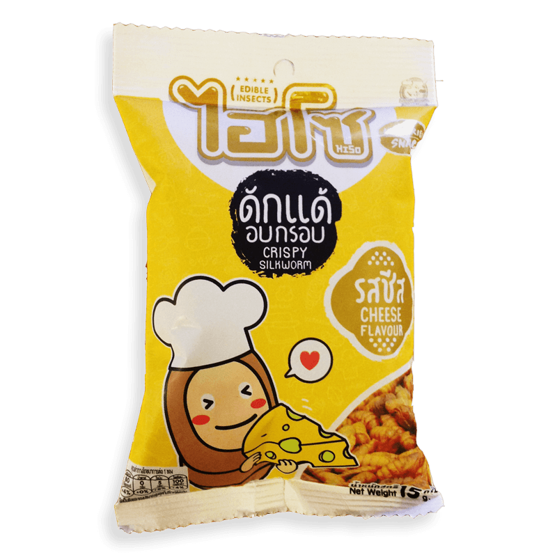 HISO Cheese Flavored Silkworm Pupae Snack