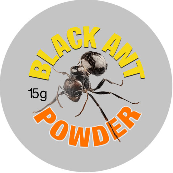 Black Ant Powder Label