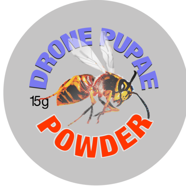 Bee Drone Powder Label
