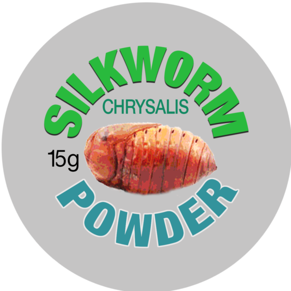 Silkworm Chrysallis Powder Label