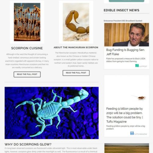 Edible Insect Newsletter Sign-Up - Edible Insects