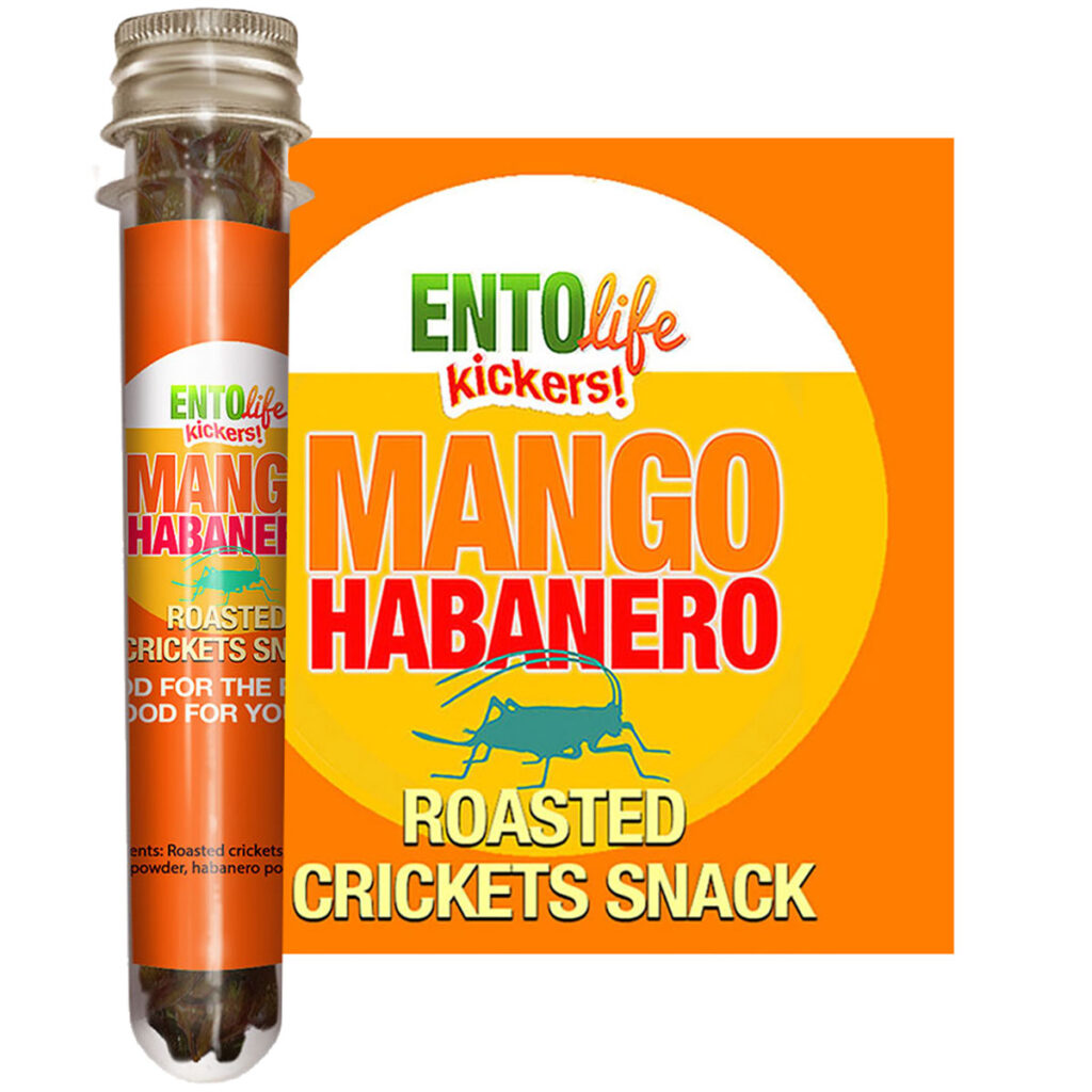 MiniKickers Flavored Cricket Snacks Edible Insects