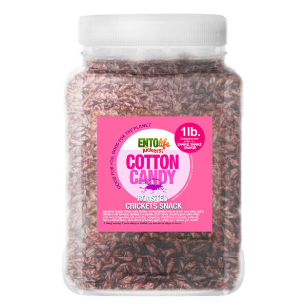 Crickets by the Pound: Cotton Candy