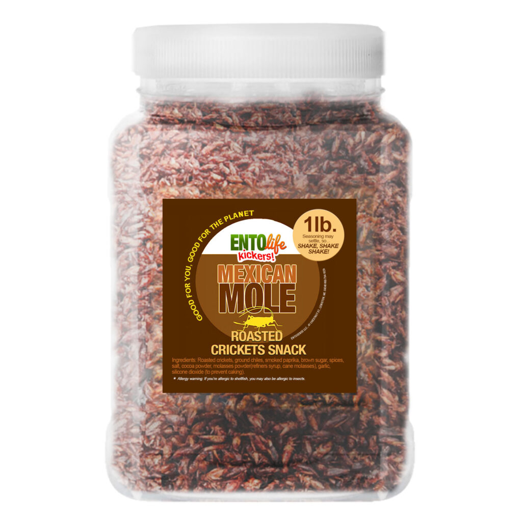 Crickets By The Pound Mexican Mole Edible Insects
