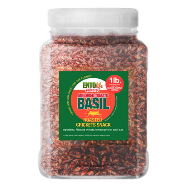 Crickets by the Pound: Sundried Tomato Basil