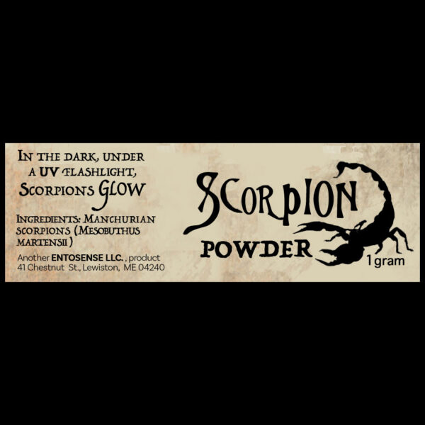 Scorpion Powder Label