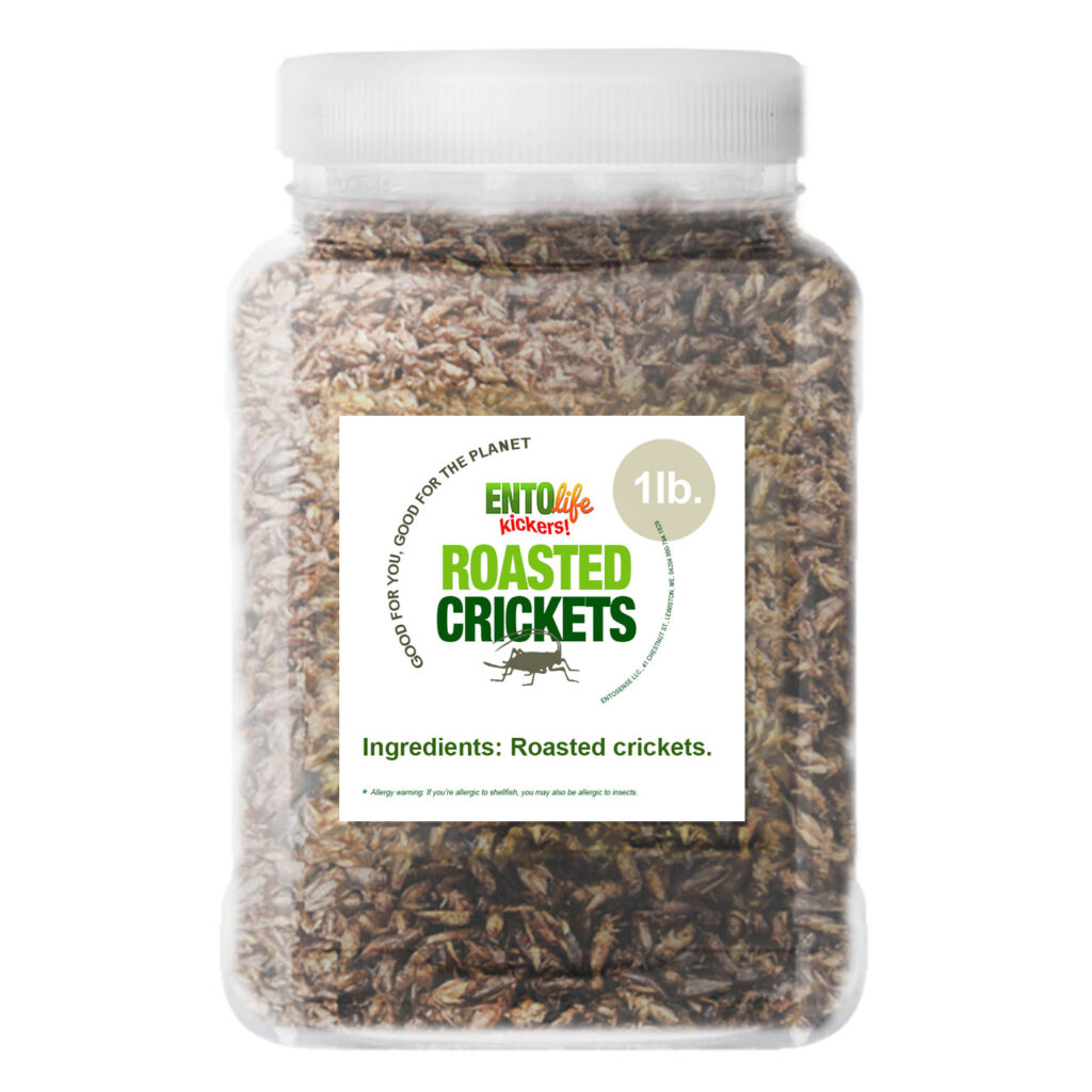 Whole Roasted Crickets