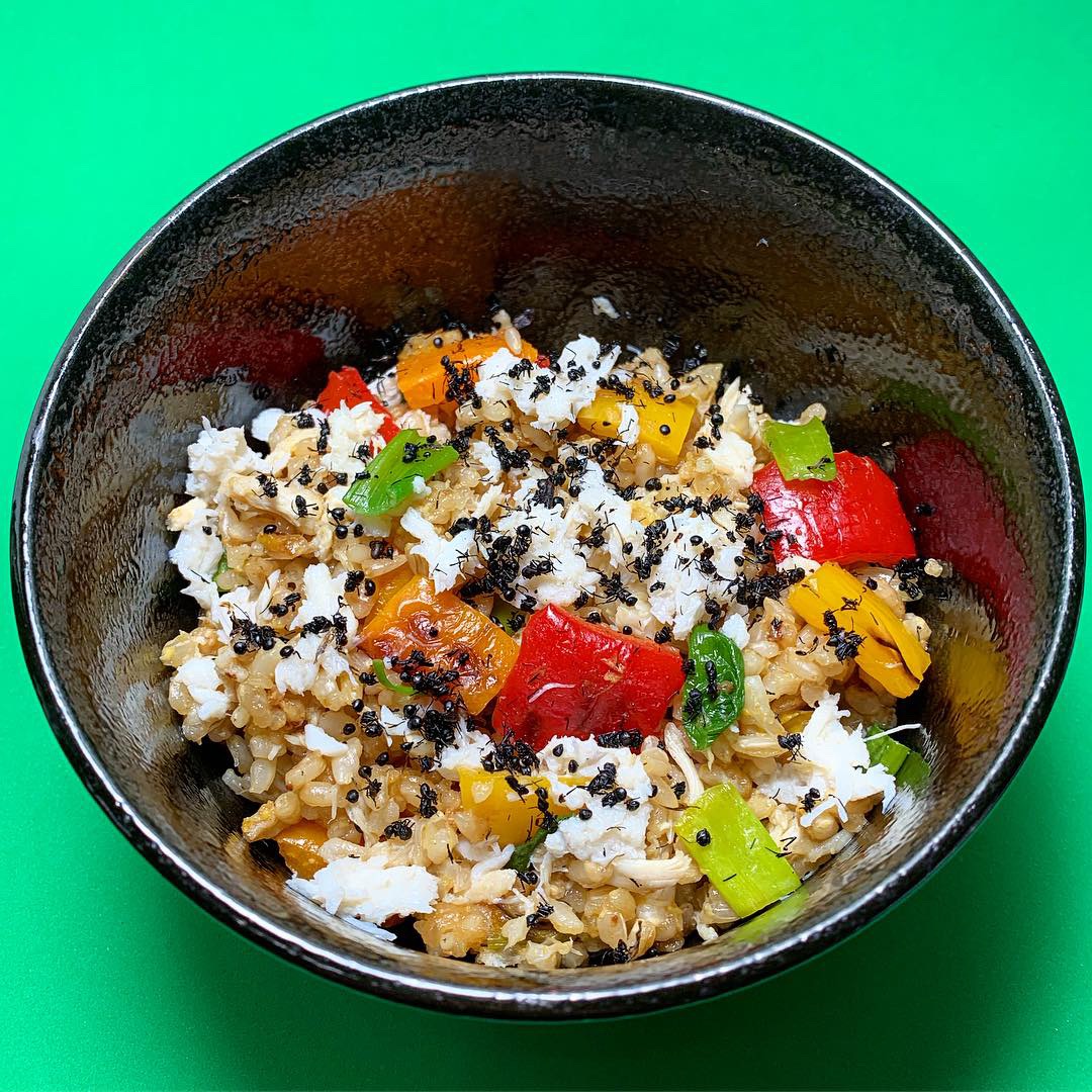 Chef Joseph Yoon - Black Ant Dish