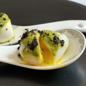 Black Ant, Quail Egg, Green Goddess