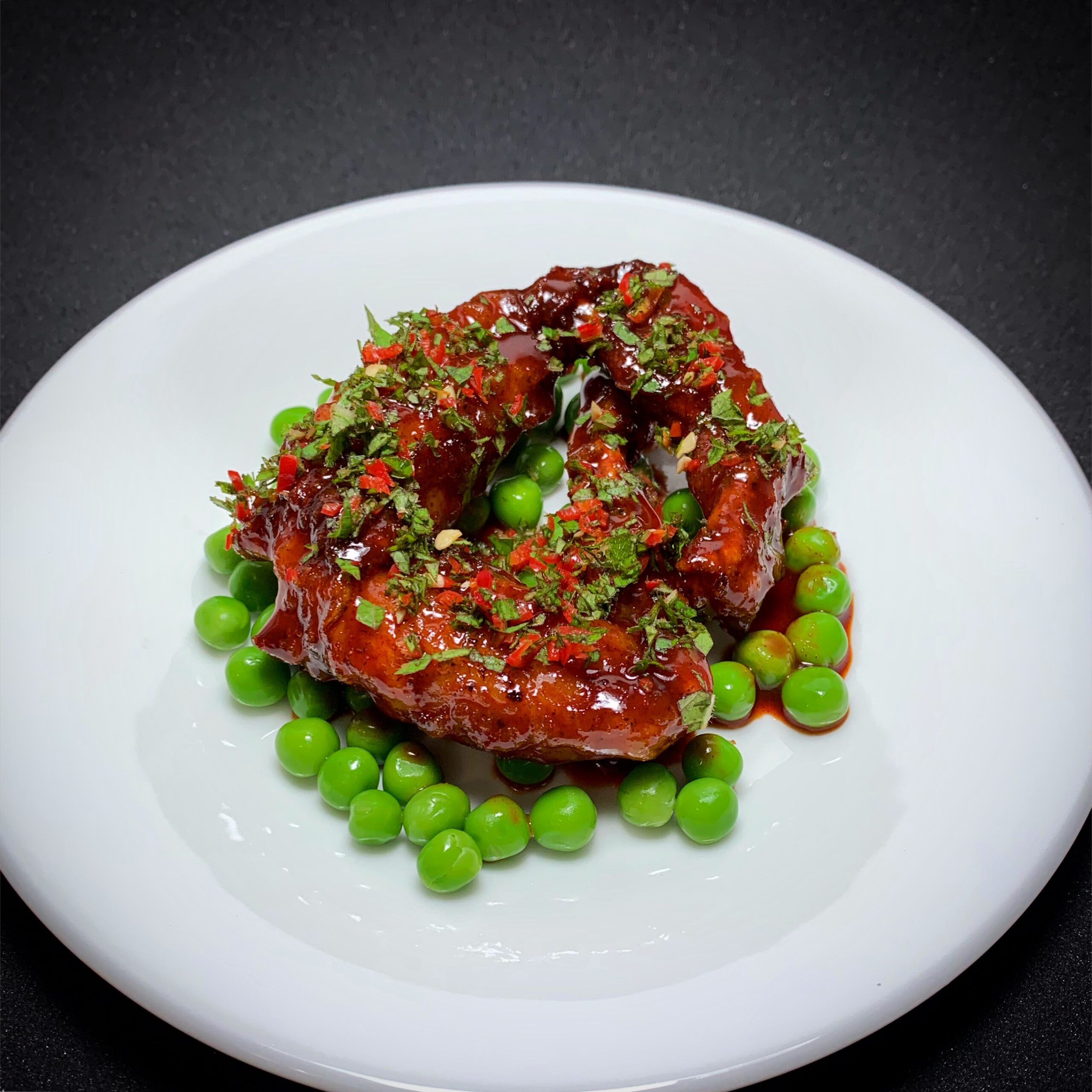 Chef Joseph Yoon - Cricket Crusted Frog Legs