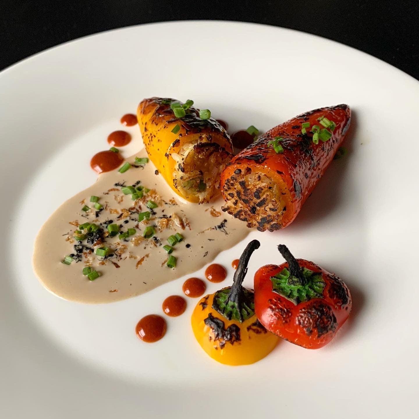Chef Joseph Yoon - Cricket Powder, Black Ant Stuffed Peppers