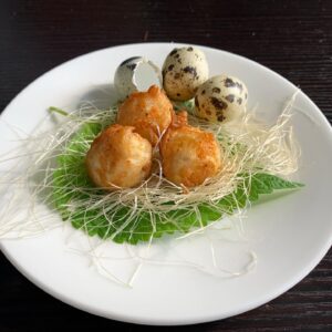 Cricket Tempura Quail Eggs