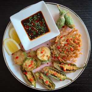 Cricket Tempura Veggies