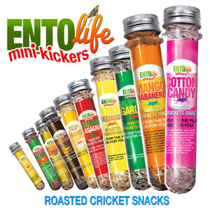 Mini-Kickers Flavored Crickets