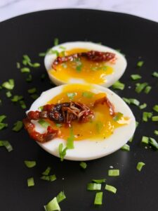 Scorpion KImchi, Six Minute Egg