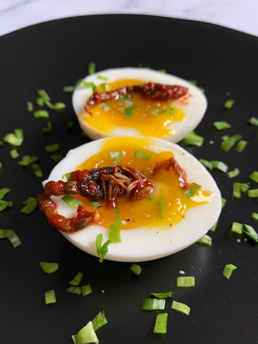 Scorpion KImchi, Six Minute Egg