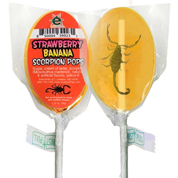 Scorpion Pops - Strawberry Banana