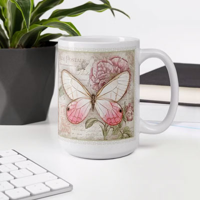 Butterfly Mug